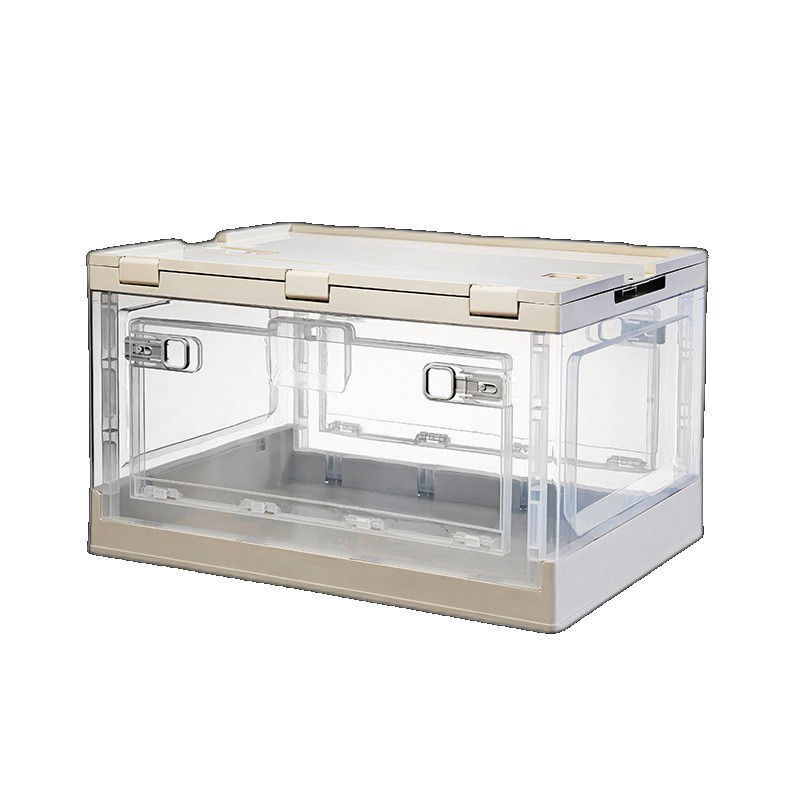 [EGIFTON-LIVE-2441] Dream school storage box household clothing toy finishing artifact transparent folding wardrobe plastic box