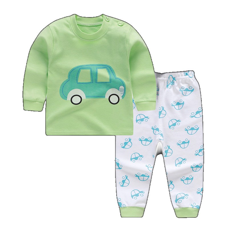 [EGIFTON-LIVE-3188] 23 New Children's Underwear Cotton Sets Boys and Girls Infants Autumn Clothes Pants Home Baby Clothing Clothing