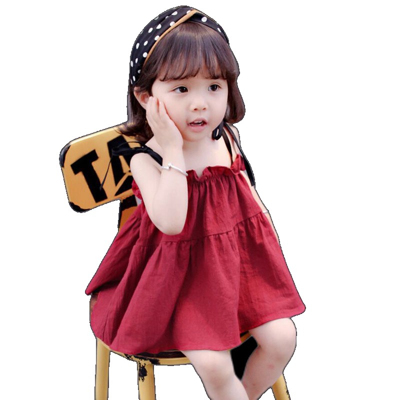 [EGIFTON-LIVE-3575] 2023 Girls Summer Skirts New Baby Suspender Children's Loose Dresses Cute Sweet Princess Dresses