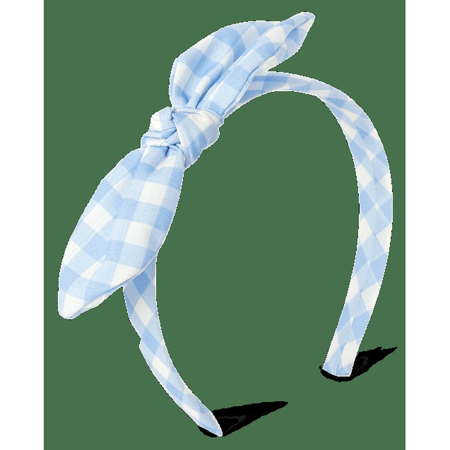 [EXT-FAS-KIDS-HAIRBOW-TCP-001] The Children's Place Girls Gingham Bow Headband