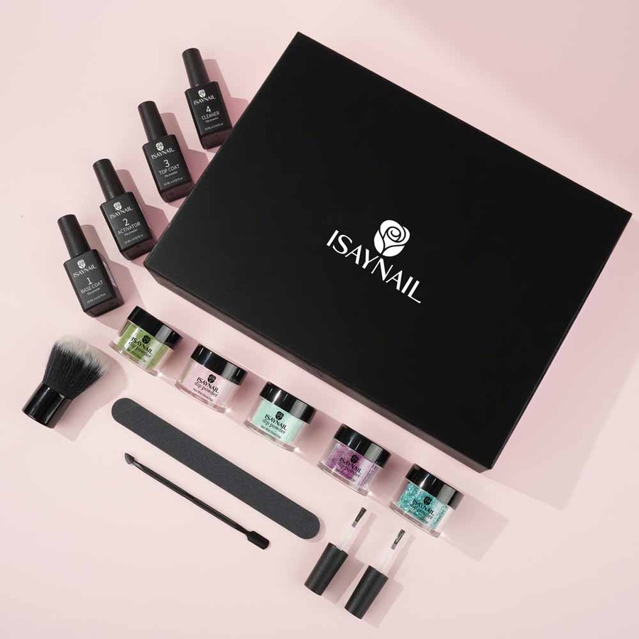 [EXT-NEWIN-NAIL-ISAY-001] ISAYNAIL Dip Powder Nail Art Starter Kit