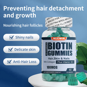 Nature's Bounty Biotin Hair Skin and Nails Vitamins, Supports Healthy Hair, Skin and Nails, 10,000 mcg, 120 Softgels (Pack of 1)