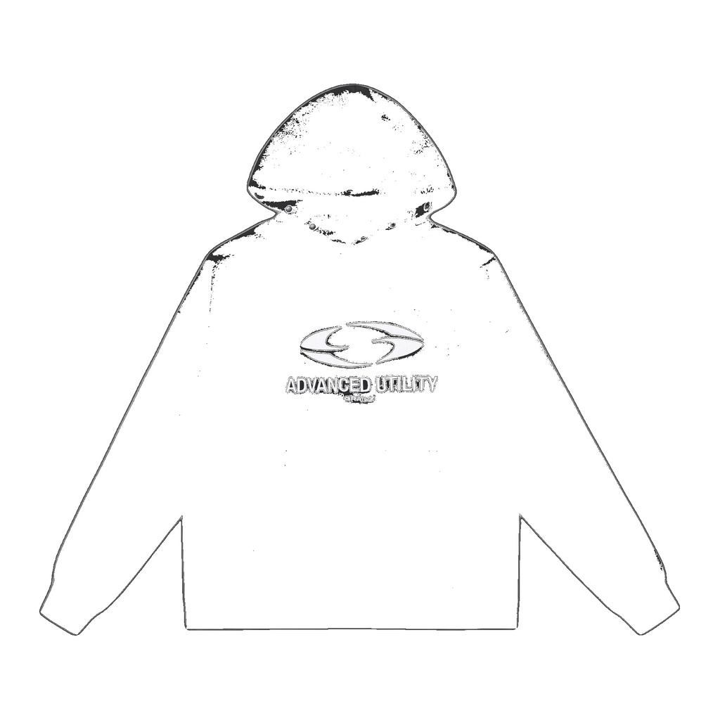 [EGIFTON-3271] Heavyweight Grailz autumn and winter new American retro trendy brand embroidery couple loose hoodie sweater male hoodie