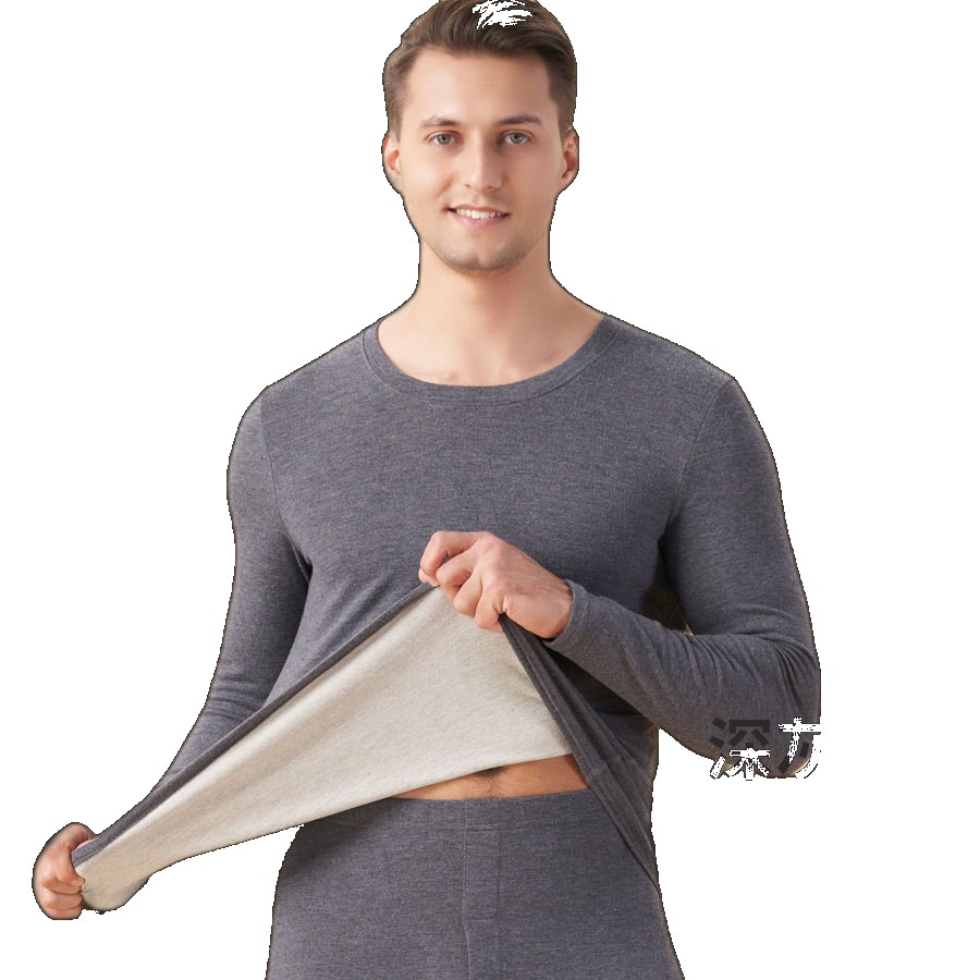 [EGIFTON-3364] 2022 autumn and winter new clothes johns men's thick German velvet thermal underwear suit elastic slimming spot wholesale wholesale