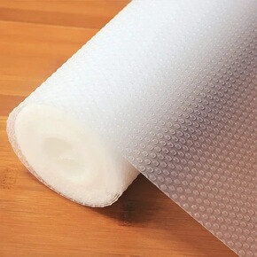 Shelf Liner, Non-Slip Cabinet Liner, Washable Oil-Proof for Kitchen Cabinet, Shelves, Refrigerator, Storage, Desks, 12 Inches x 20 FT, Non Adhesive Drawers