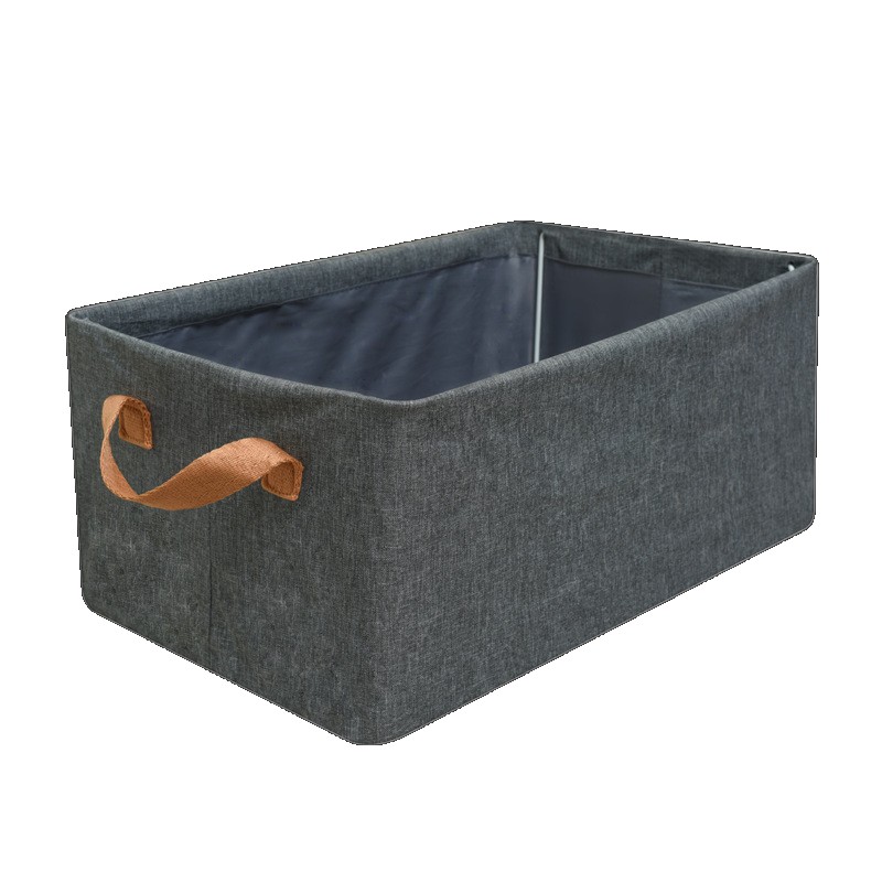[EGIFTON-2425] Amazon specializes in organizing boxes, large clothing storage foldable household daily cotton and linen boxes boxes